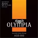 Olympia AGS 900 Acoustic 80/20 Bronze струны акустических гитар, 6 шт.